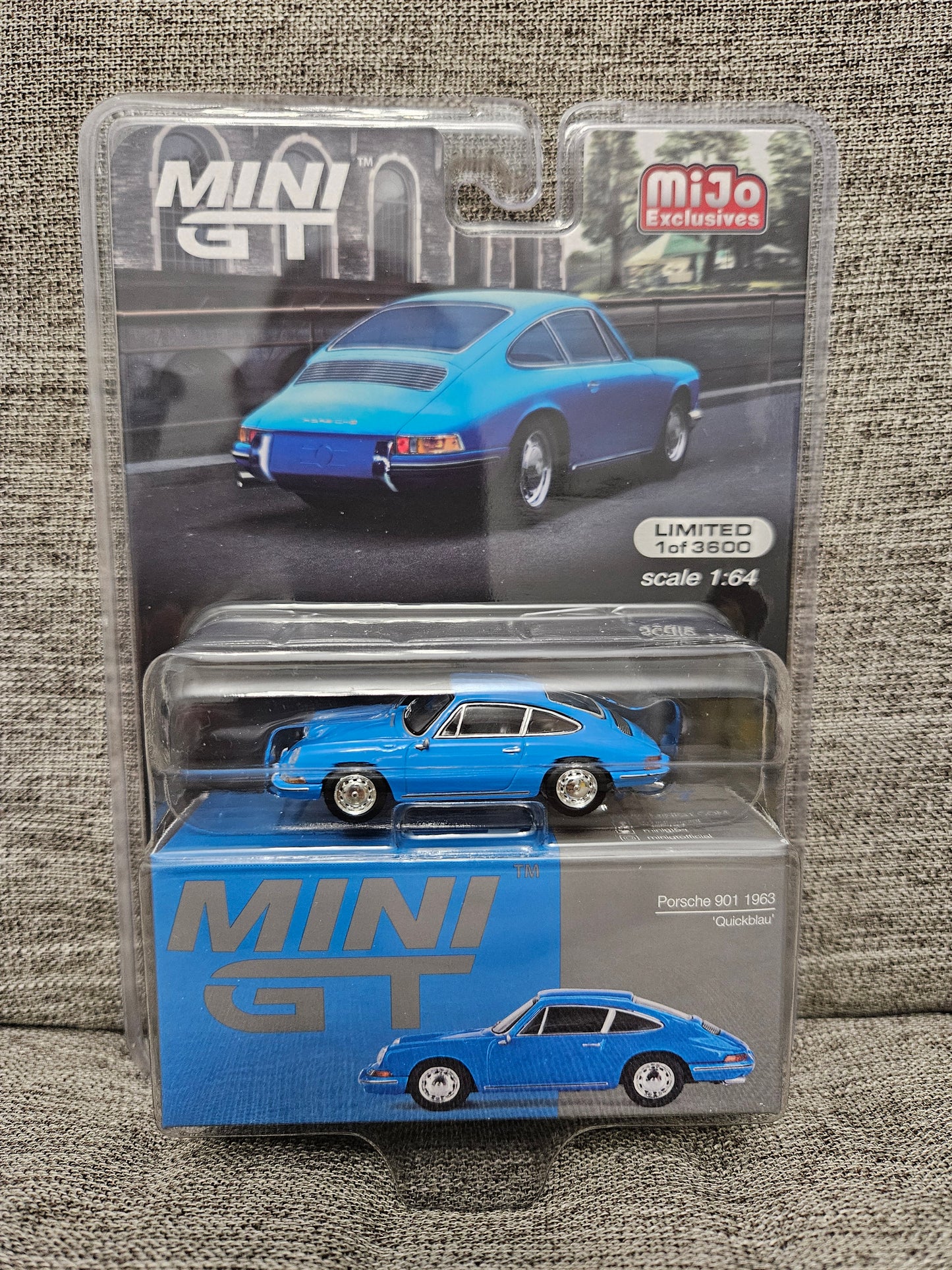 Mini GT Porsche 901 1963 'Quickblau' Blue #707