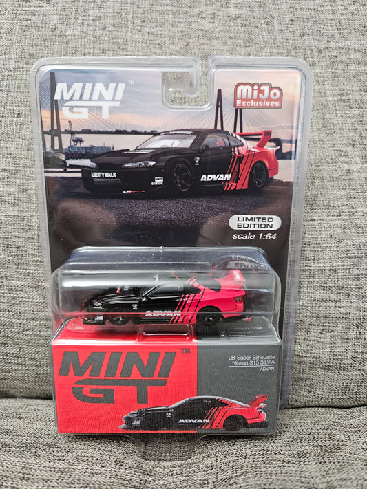 Mini GT 1:64 Nissan LB-Super Silhouette S15 SILVIA ADVAN #649