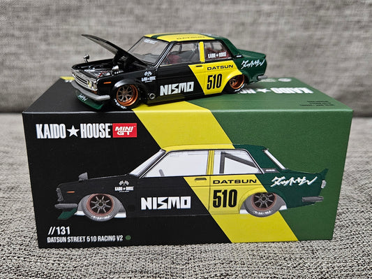 Mini GT x Kaido House 1:64 Datsun Street 510 Racing V2 KHMG131
