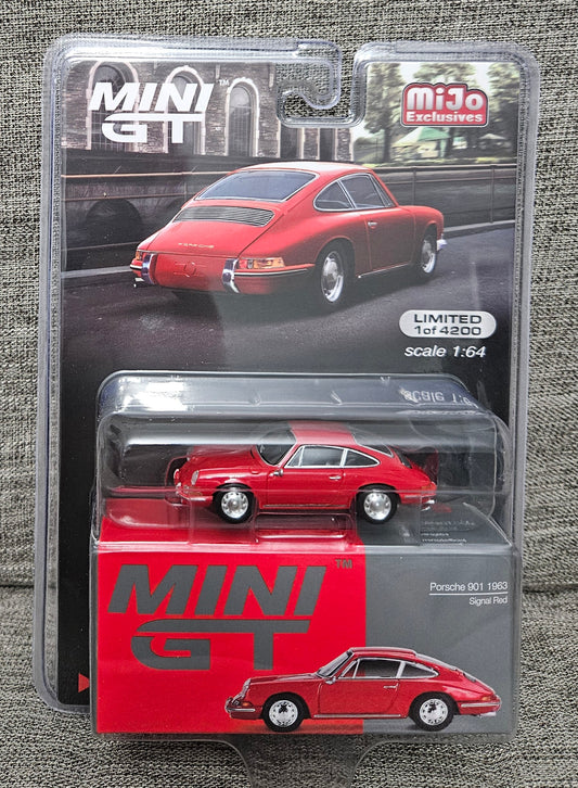 Mini GT 1:64 Porsche 901 1963 Signal Red #695