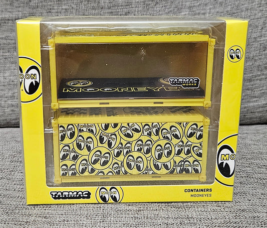 Tarmac Works 2021 Collab64 Accessories Set of (2) MOONEYES Shipping Containers