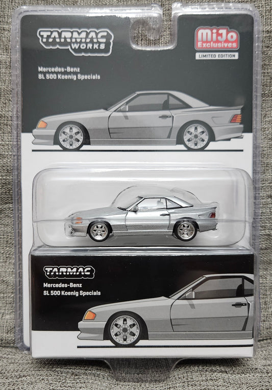 Tarmac Works 1:64 Mercedes-Benz SL 500 Koenig Specials – Silver