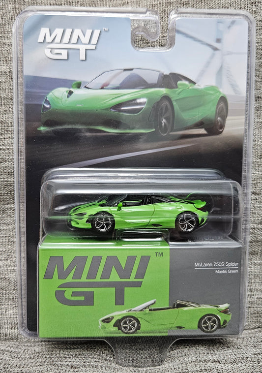 Mini GT 1:64 McLaren 750S Spider Mantis Green #783