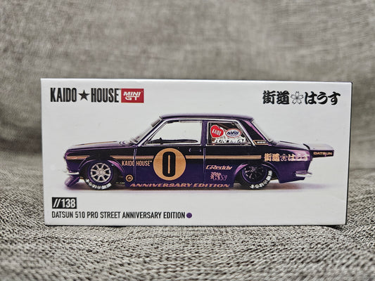 2024 Mini-GT Kaido House DATSUN 510 Pro Street Anniversary SEALED #KHMG138