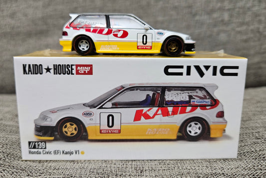 2025 Mini-GT Kaido House HONDA CIVIC (EF) KANJO V1 SEALED Item #KHMG139
