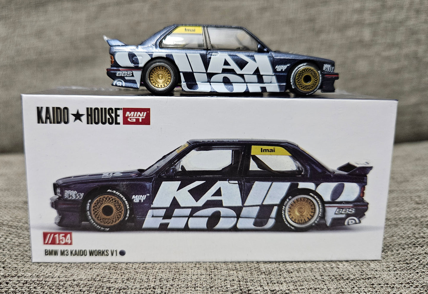 1:64 Kaido House X Mini GT BMW M3 E30 Kaido Works V1 #154