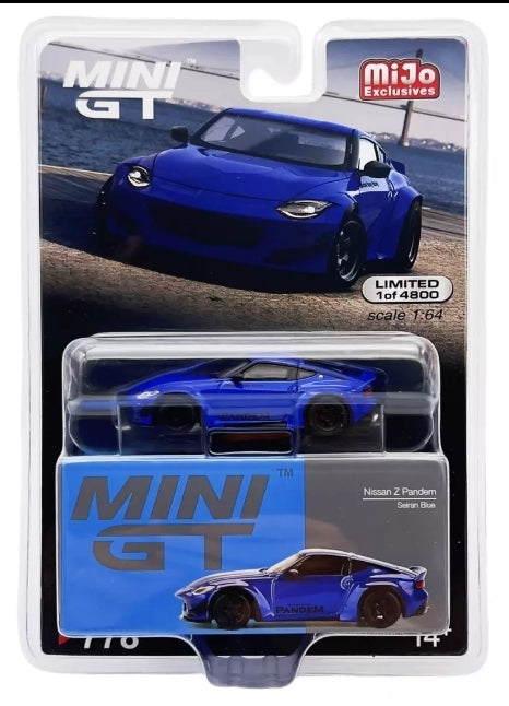 Mini GT 1:64 Nissan Z Pandem Seiran Blue #778