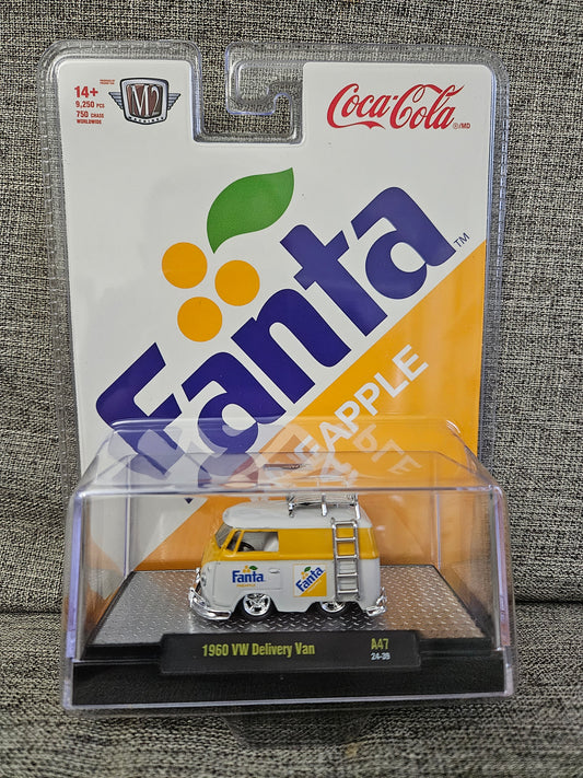 1960 Volkswagen Van Fanta M2 Machines 1:64 Scale Coca-Cola A47