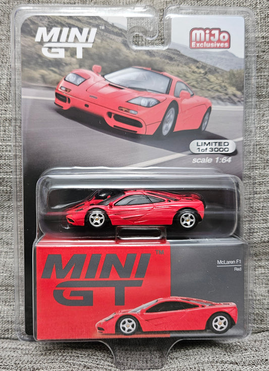 Mini GT McLaren F1 Red MGT00654 1/64