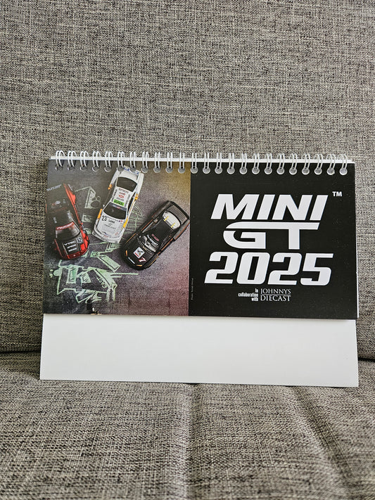 Mini Gt 2025 Desk Calendar